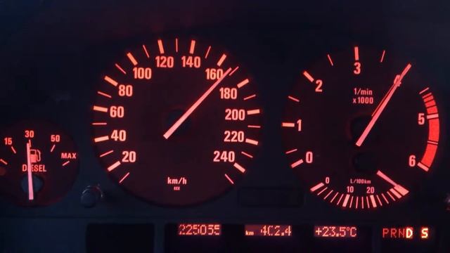 BMW E39 530dA+ 100-200 ~220HP ~580 Nm смотреть онлайн