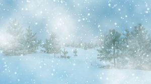 Футаж. Зимний пейзаж 130