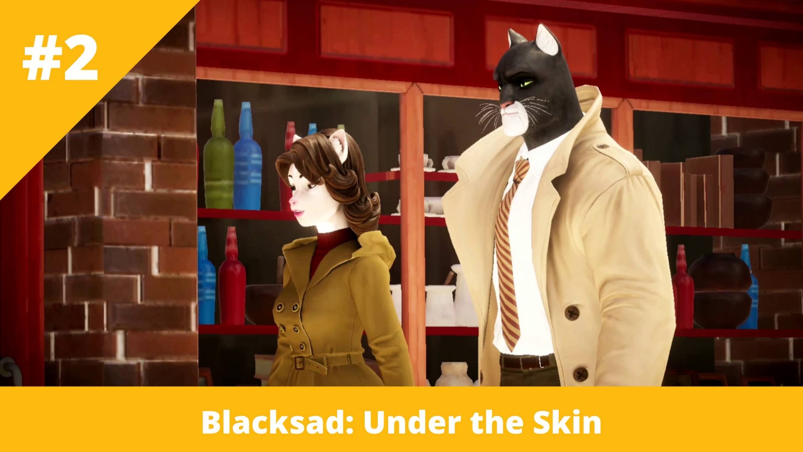 Blacksad: Under the Skin (PS4) - 2 - Ищите женщину (и улики)