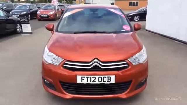 CITROEN C4 VTR PLUS HDI RED 2012 смотреть онлайн