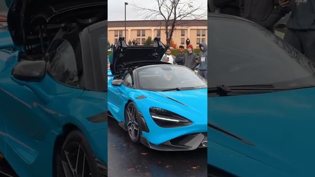 McLaren 720s | blue McLaren cars #mclaren #720s #cars #shorts смотреть онлайн