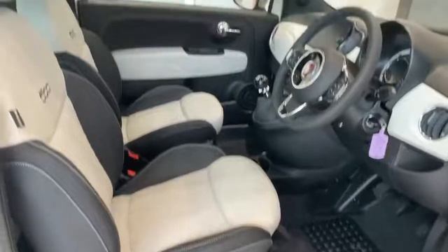 NEW CAR - Fiat 500 1.0 70hp Mild Hybird Dolcevita Manual in White смотреть онлайн