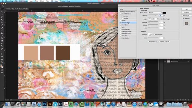 Digital Mixed Media Art Journal | Mini Book смотреть онлайн
