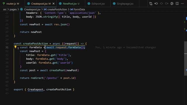 10 - Отправка данных через роутинг React router 6.4 смотреть онлайн