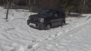 Пытаемся проехать на Suzuki Jimny....