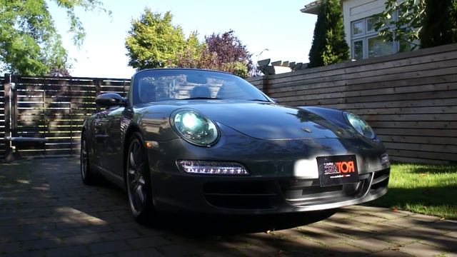 Светодиодные DRL ходовые огни Porsche 997 кабрик смотреть онлайн