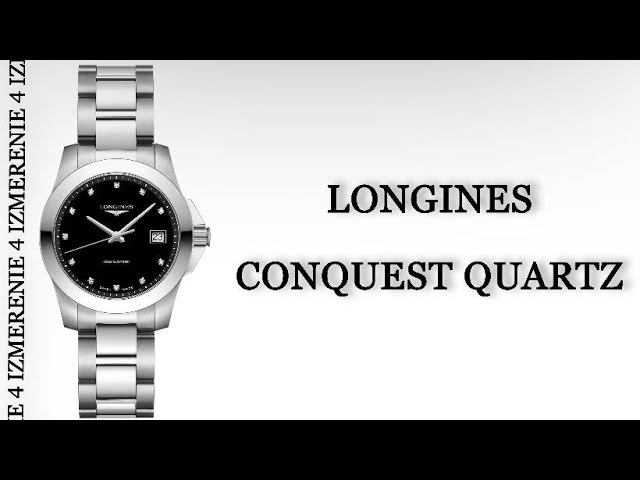 Обзор часов Longines Conquest Quartz L3.377.4.57.6