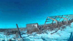 Охота на зайца зимой, тропление. №2