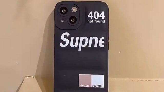 Fashion Brand Down Jacket Phone Case For iPhones смотреть онлайн