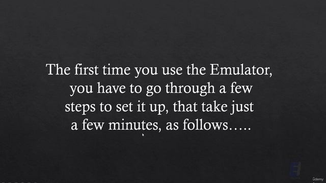 90 - First App Testing and Running the App using Emulator смотреть онлайн