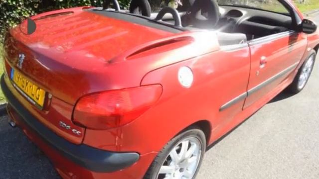 Peugeot 206 CC 2.0-16V Roland Garros смотреть онлайн