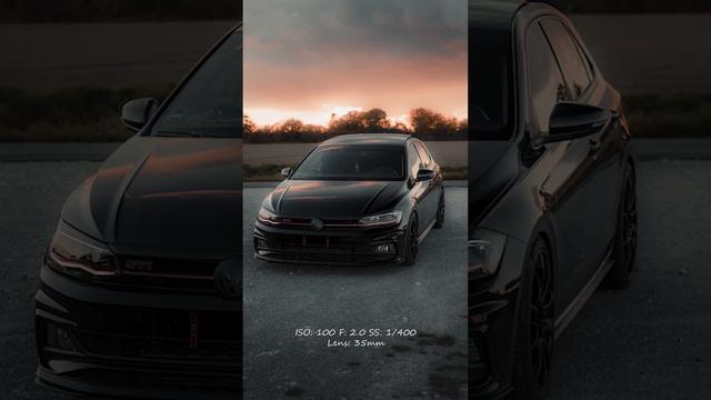 Car Photography - Sunset with Polo GTI | Sony A6400 смотреть онлайн