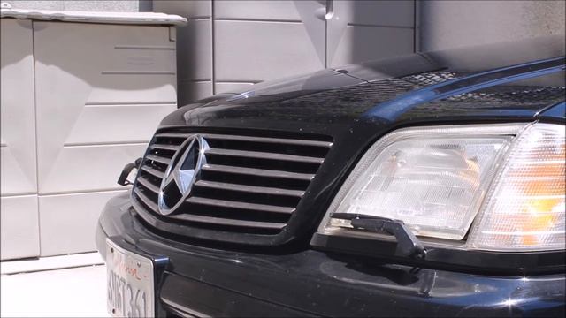 1998 Mercedes-Benz SL500 -- broken headlight wiper смотреть онлайн
