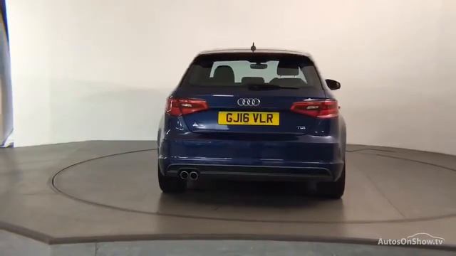 GJ16VLR AUDI A3 TDI S LINE NAV BLUE 2016, Nottingham Audi смотреть онлайн
