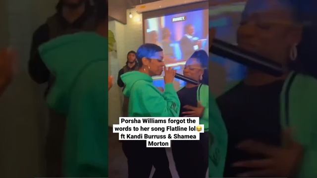 Porsha Williams forgot the words to her song Flatline lol😂 ft Kandi Burruss & Shamea Morton #rhoa смотреть онлайн