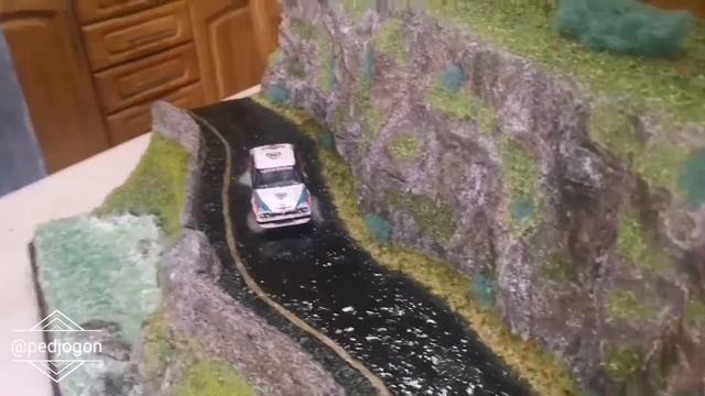Diorama Rally Wales 1/43 смотреть онлайн