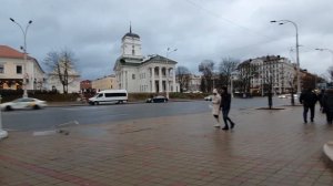 Минск.  ул Ленина  видео 2