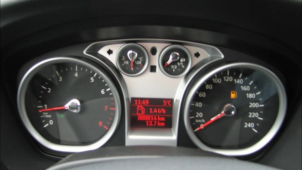 Ремонт панели приборов Ford Focus смотреть онлайн