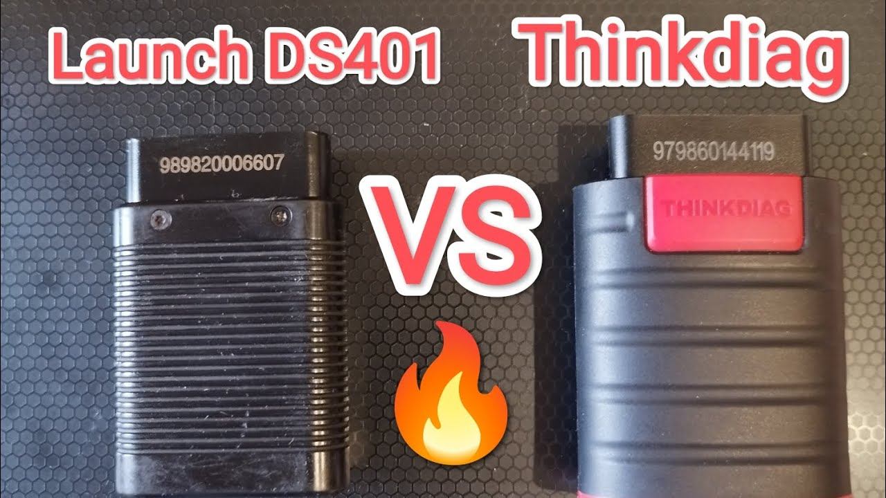 Сравнение Launch DS401 против Thinkdiag
