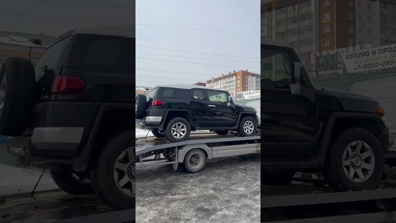 2022 Toyota FJ cruiser передан клиенту в Челябинске. Авто из ОАЭ под заказ. Новый авто! смотреть онлайн