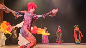 Евгений впервые на большой сцене