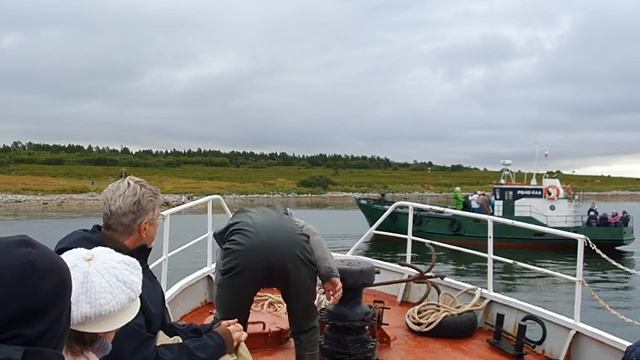 На маленькой лодке по Белому морю. Анзер.  Соловки.