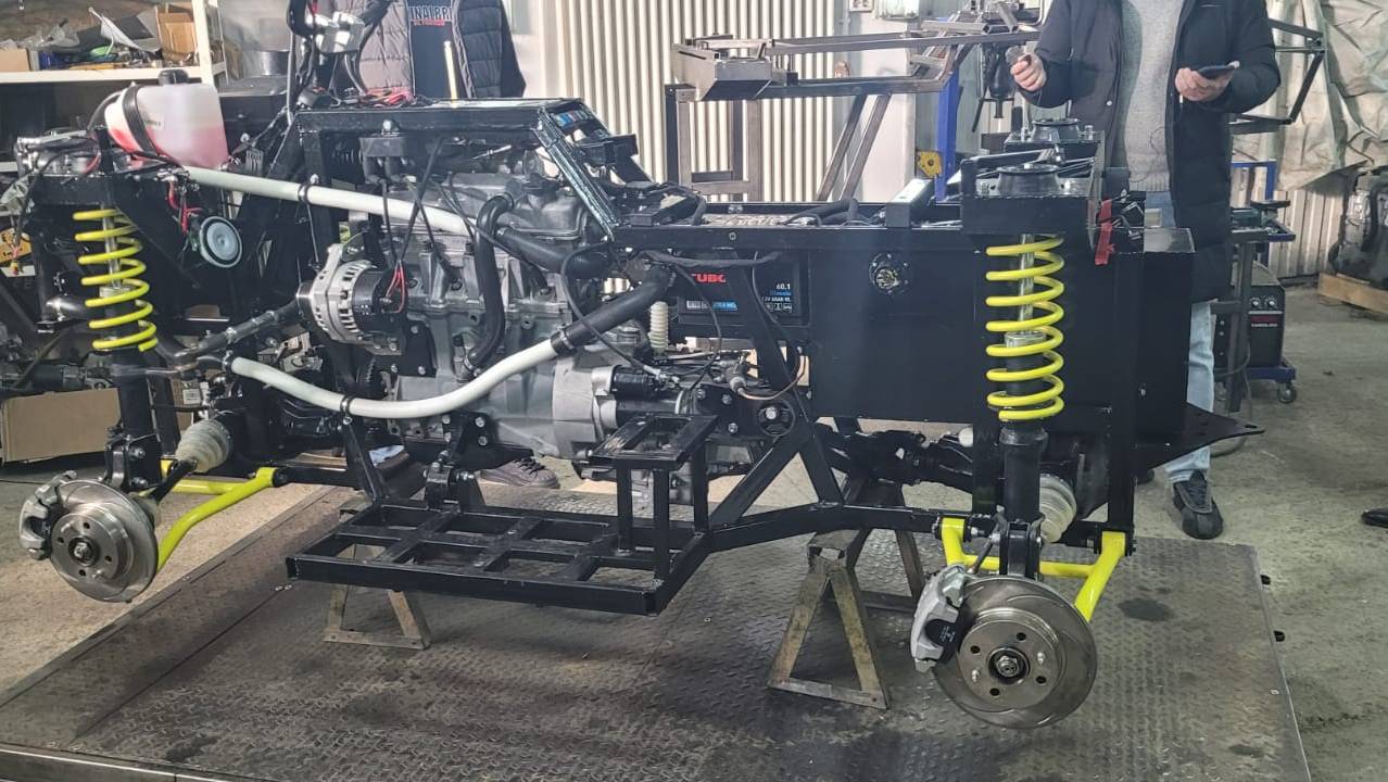 Видеообзор квадроцикла ЭдДен-1500 на стадии сборки!