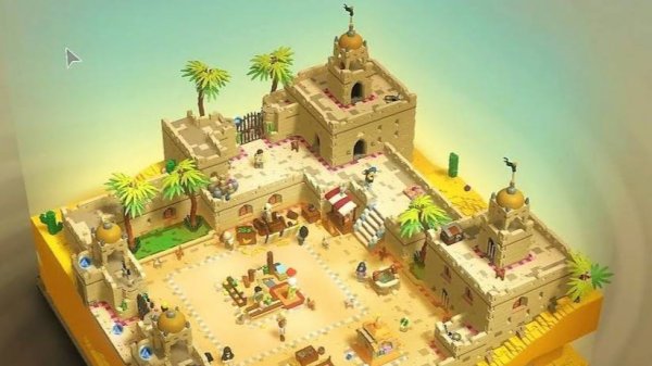 Прохождение Lego Bricktales. Часть 4.2. Пустыня. Ищем животных и сундуки.