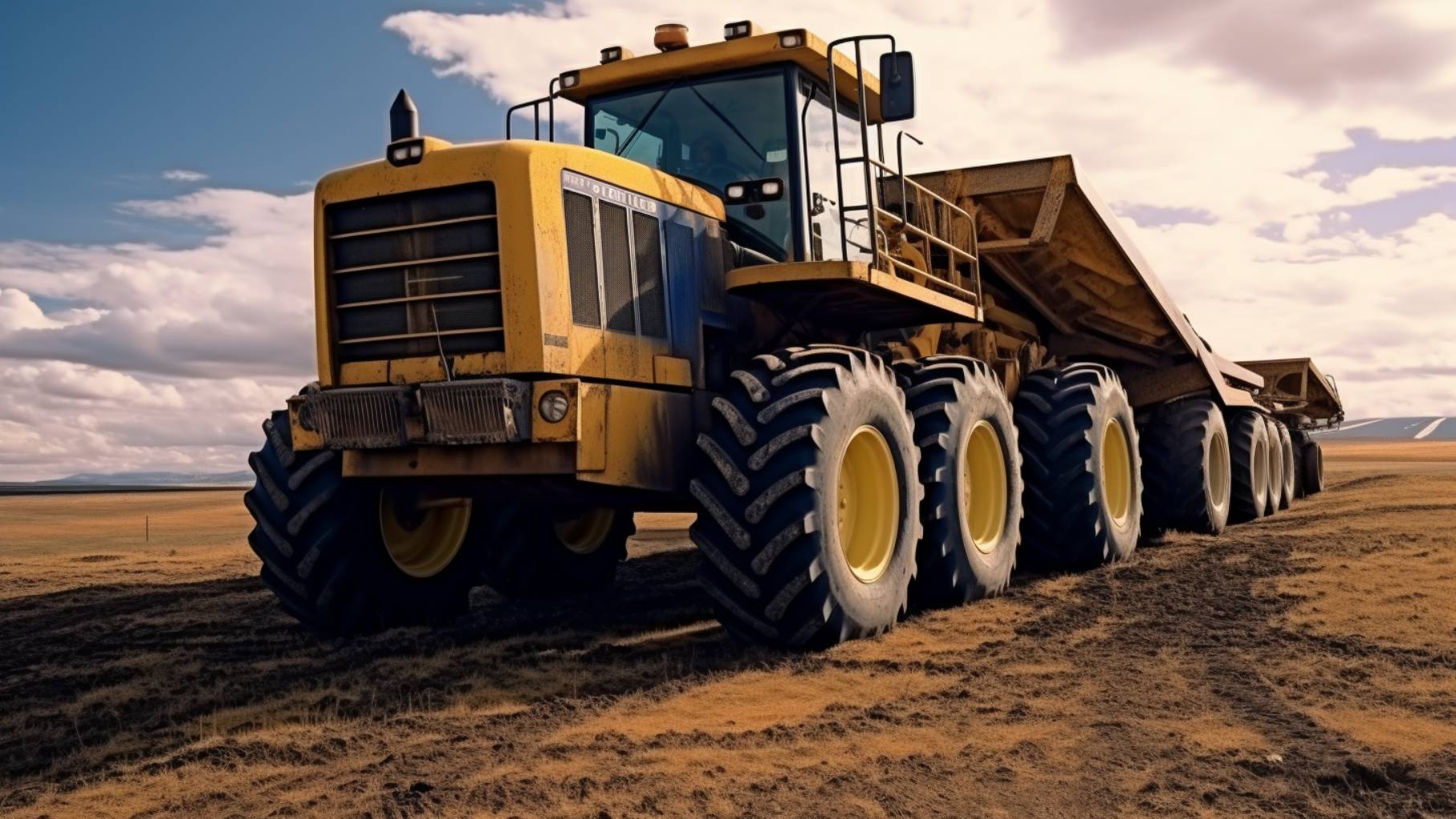 10 Самых Больших и Мощных Тракторов в Мире! В Ковш Помещается Машина! смотреть онлайн