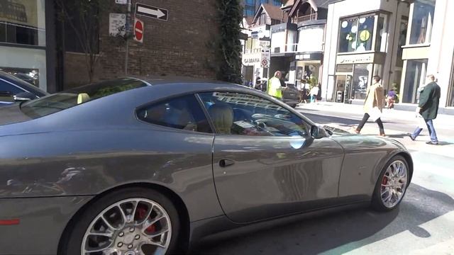 Ferrari 612 Scaglietti in Yorkville, Toronto смотреть онлайн
