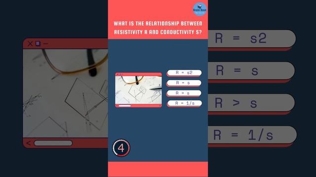 What is the relationship between resistivity r and conductivity s? #shorts #ytshorts #scienceshorts смотреть онлайн
