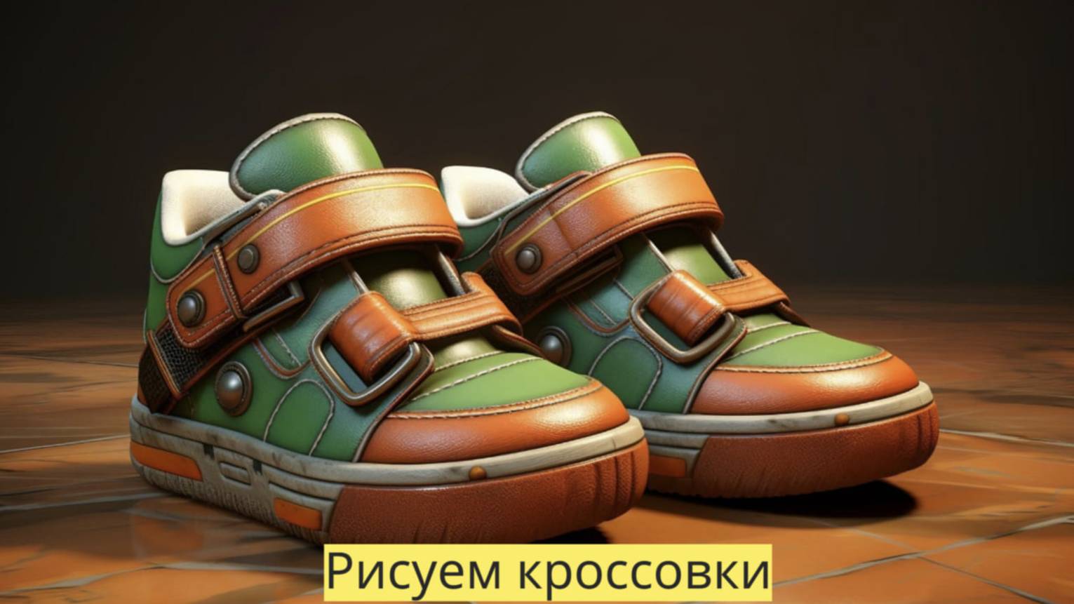 Маленькие художники: Рисуем кроссовки- Детский образовательный мультфильм смотреть онлайн