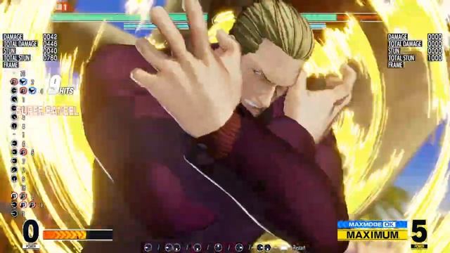 KOF XV - Geese Howard 75% Combo смотреть онлайн