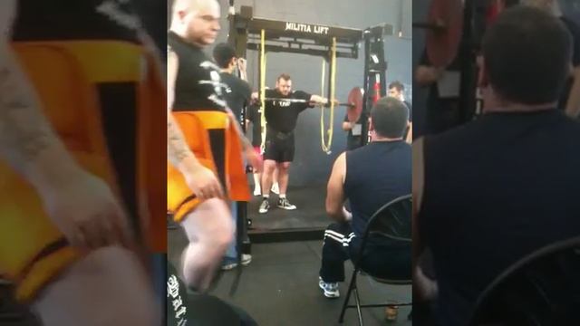 305 KG Raw squat Super heavy National Record смотреть онлайн