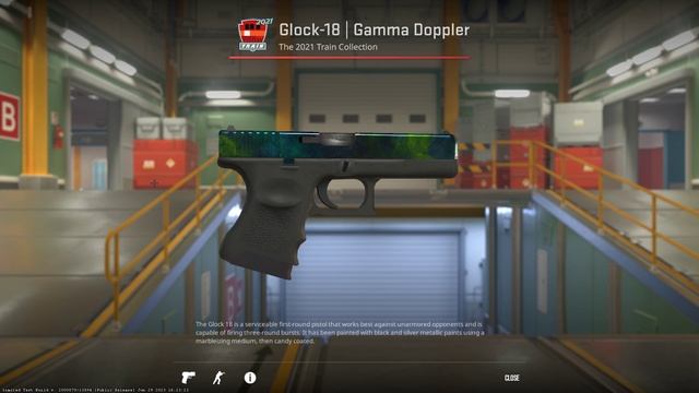[Counter-Strike 2] Glock-18 | Gamma Doppler (Field-Tested) 0.1507 - Phase 4 смотреть онлайн