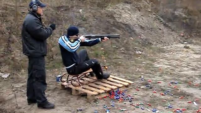 матч-ружье COLD SHOTGUN, Киев 6 дек 2009, упр 6 смотреть онлайн