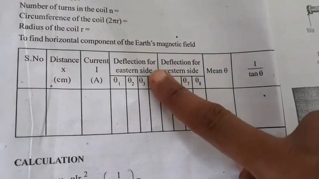 Horizontal component of the Earth’s magnetic field using Circular coil - Class 12 Physics Practical смотреть онлайн