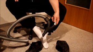Vacuum socks and Air Max 90
