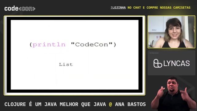 ANA BASTOS - CLOJURE É UM JAVA MELHOR QUE JAVA - CODECON 2021 смотреть онлайн