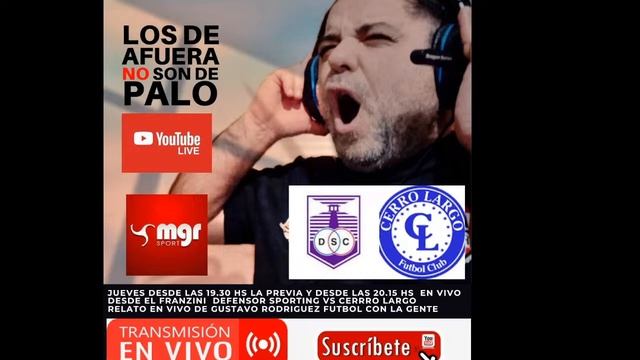 EN VIVO DEFENSOR SPORTING VS CERRO LARGO TORNEO CLAUSURA FUTBOL URUGUAYO смотреть онлайн