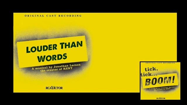 Louder Than Words - Tick, Tick...Boom! - Jonathan Larson смотреть онлайн
