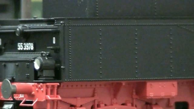 Fleischmann 481375 Dampflokomotive BR 55.25-56 der DB mit Sound смотреть онлайн