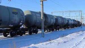 2ТЭ25КМ-0252 с Грузовым поездом