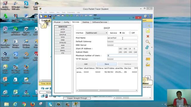 Membuat Simulasi Jaringan Client-Server DHCP | Cisco Packet Tracer смотреть онлайн