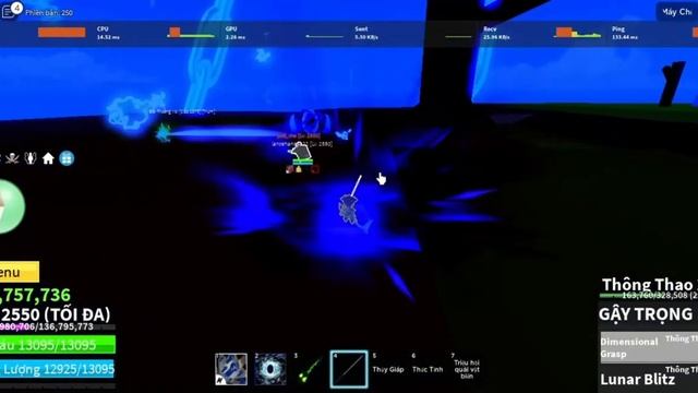Blox Fruits | Combo Cane Gravity + Godhuman смотреть онлайн