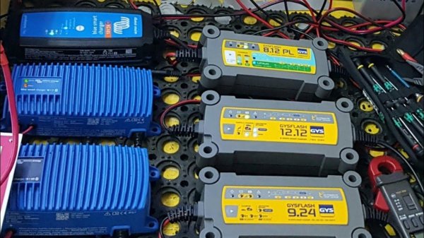 Victron Energy 12/ 7 ( iP 65 ) - Зарядное Устройство КУЛОН 825. Вывод.