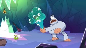 Мультик - Раскраска - Учим цвета - Снежный Человек   