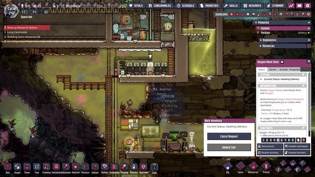Yuckani is Not SUBLIME | Let's Play Oxygen Not Included #220 SPACED OUT DLC смотреть онлайн