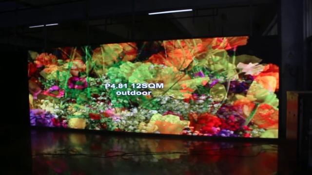 P4.81 Outdoor HD Rental Led Display 12 square meters смотреть онлайн