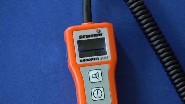 SNOOPER mini: Gas leak detector for indoor gas installations - Checking the display accuracy